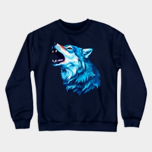 Sky wolf Crewneck Sweatshirt